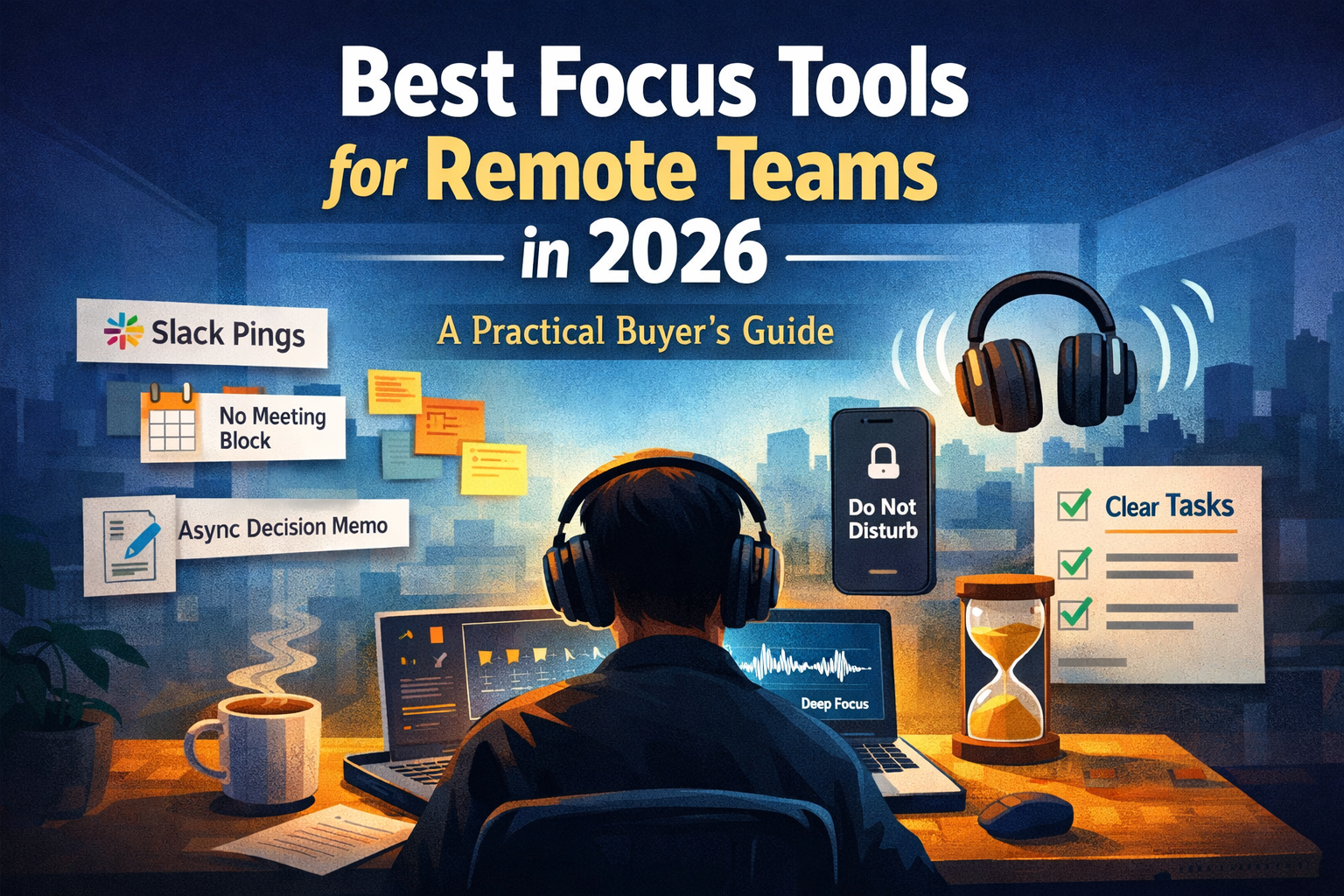 Best Focus Tools for Remote Teams in 2026 (A Practical Buyer’s Guide)
