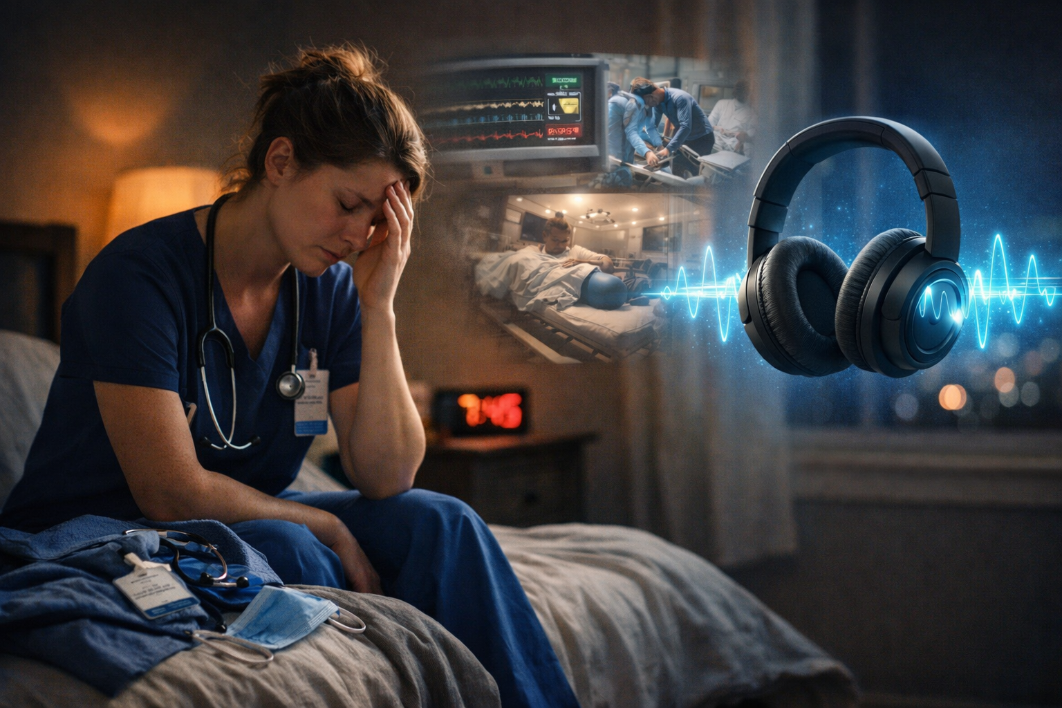 Why Nurses Can’t Turn Off Their Brains After Work, and the Frequency-Based Solution That Actually Helps