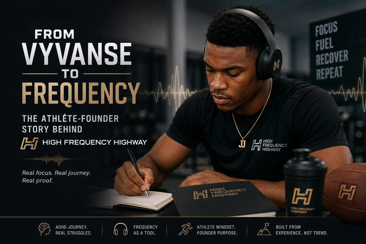 From Vyvanse to Frequency: The Athlete-Founder Story Behind High Frequency Highway