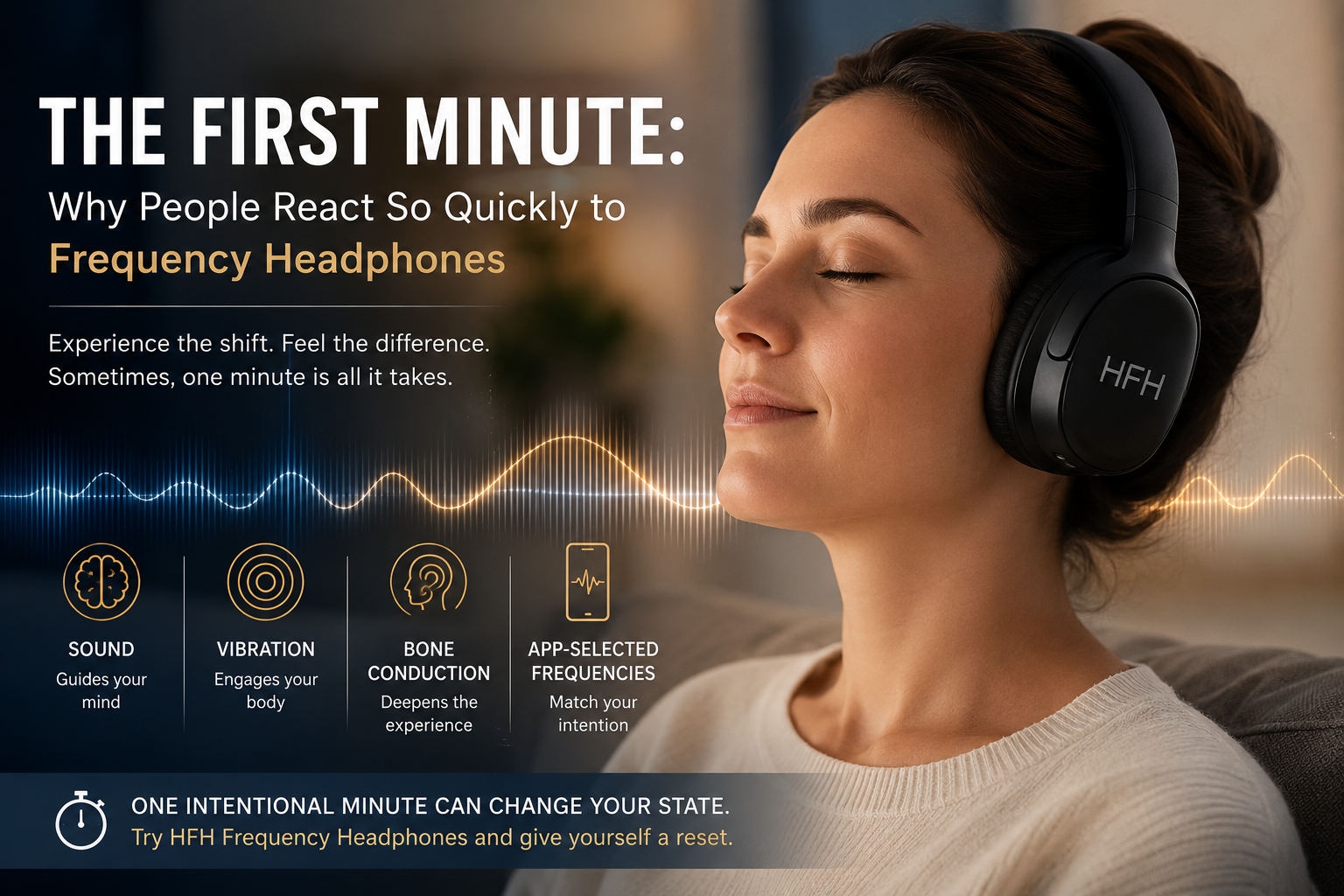 The First Minute: Why People React So Quickly to Frequency Headphones