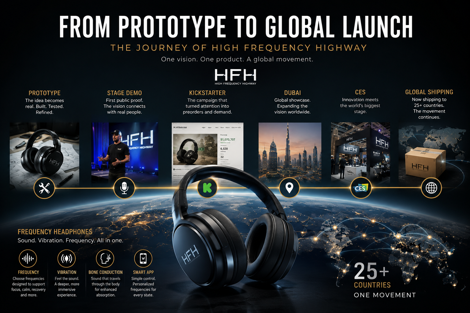 From Prototype to Global Launch: How High Frequency Highway Took Frequency Headphones to the World