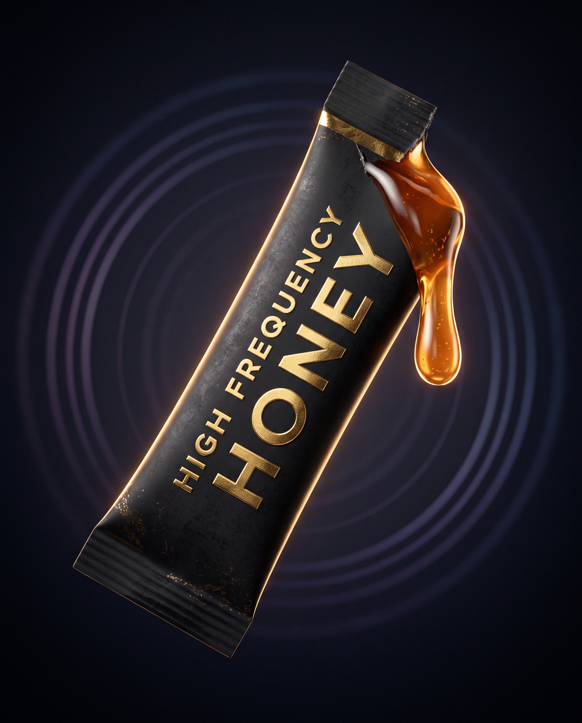 High Frequency Honey — Sacred Himalayan Shilajit Infused Mineral Honey Caramel Flavor Natural Honey Snack