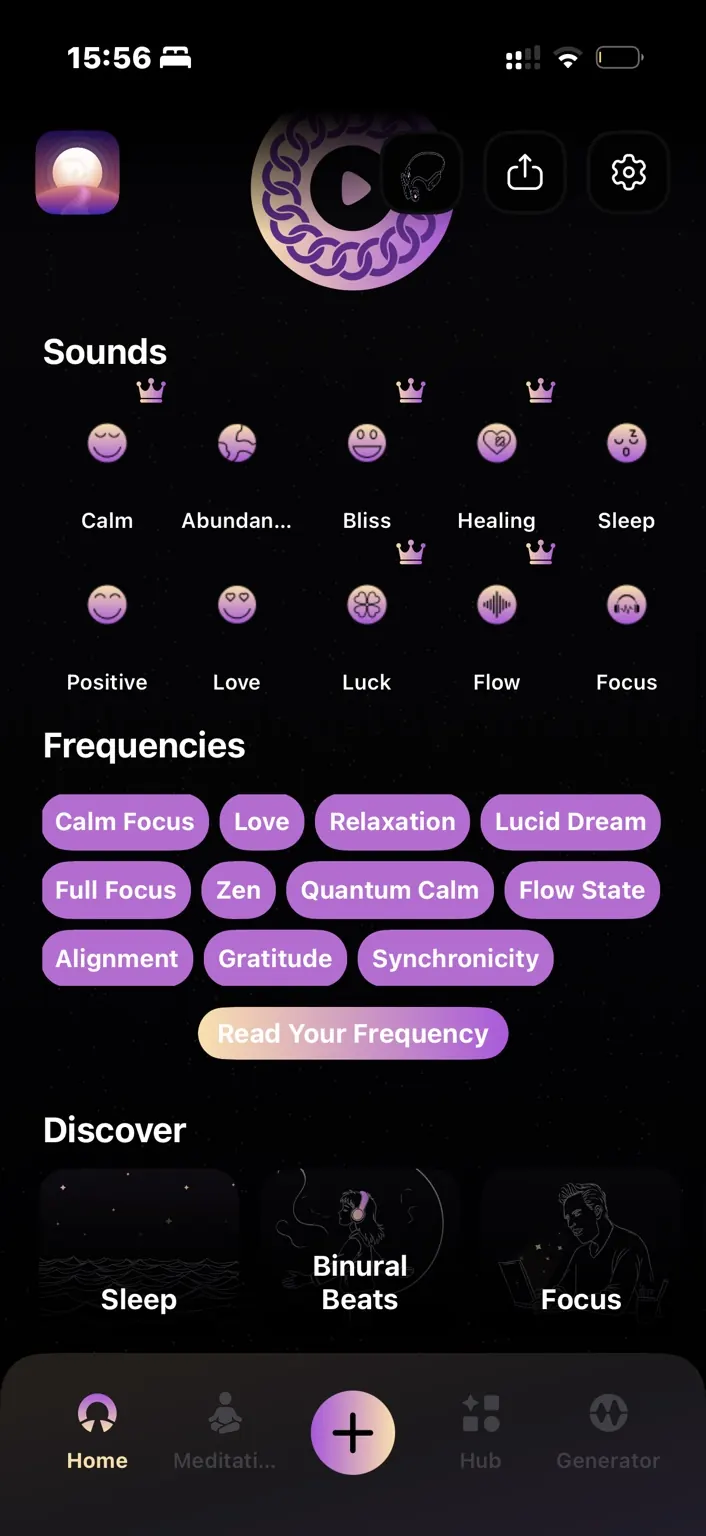 The High Frequency Highway app: sounds, frequencies, and listening experiences