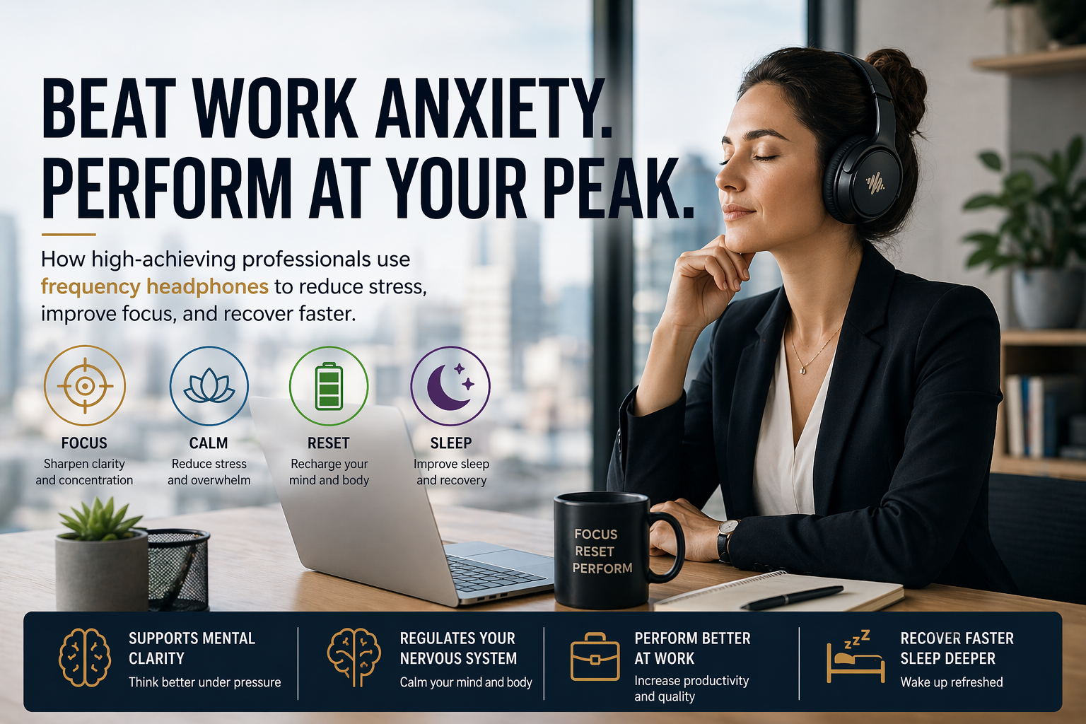 Your Brain on Deadlines: Why Work Anxiety Is Getting Worse and the Sound-Based Reset Professionals Are Using