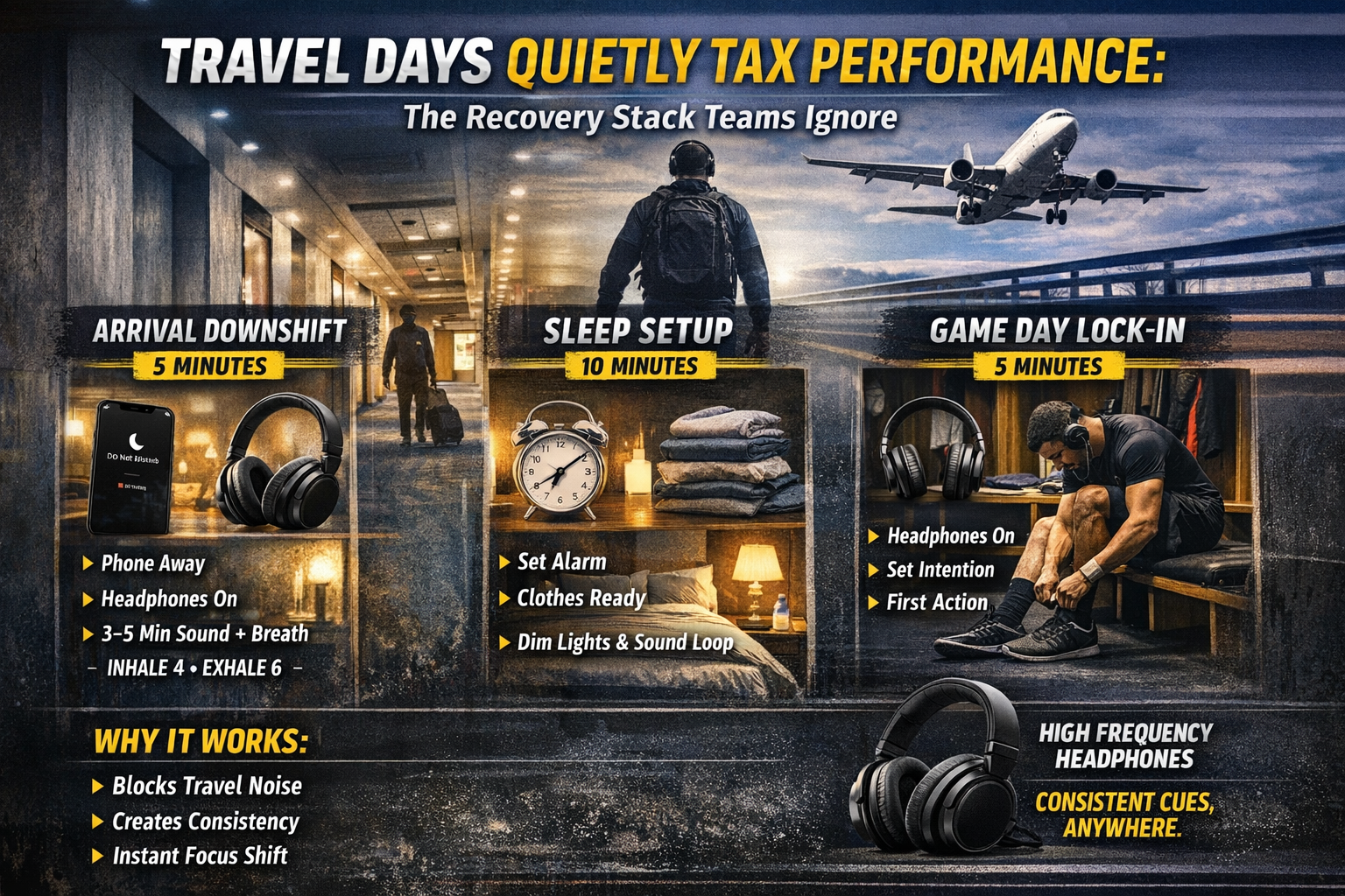 Travel Days Quietly Tax Performance: The Recovery Stack Most Teams Skip