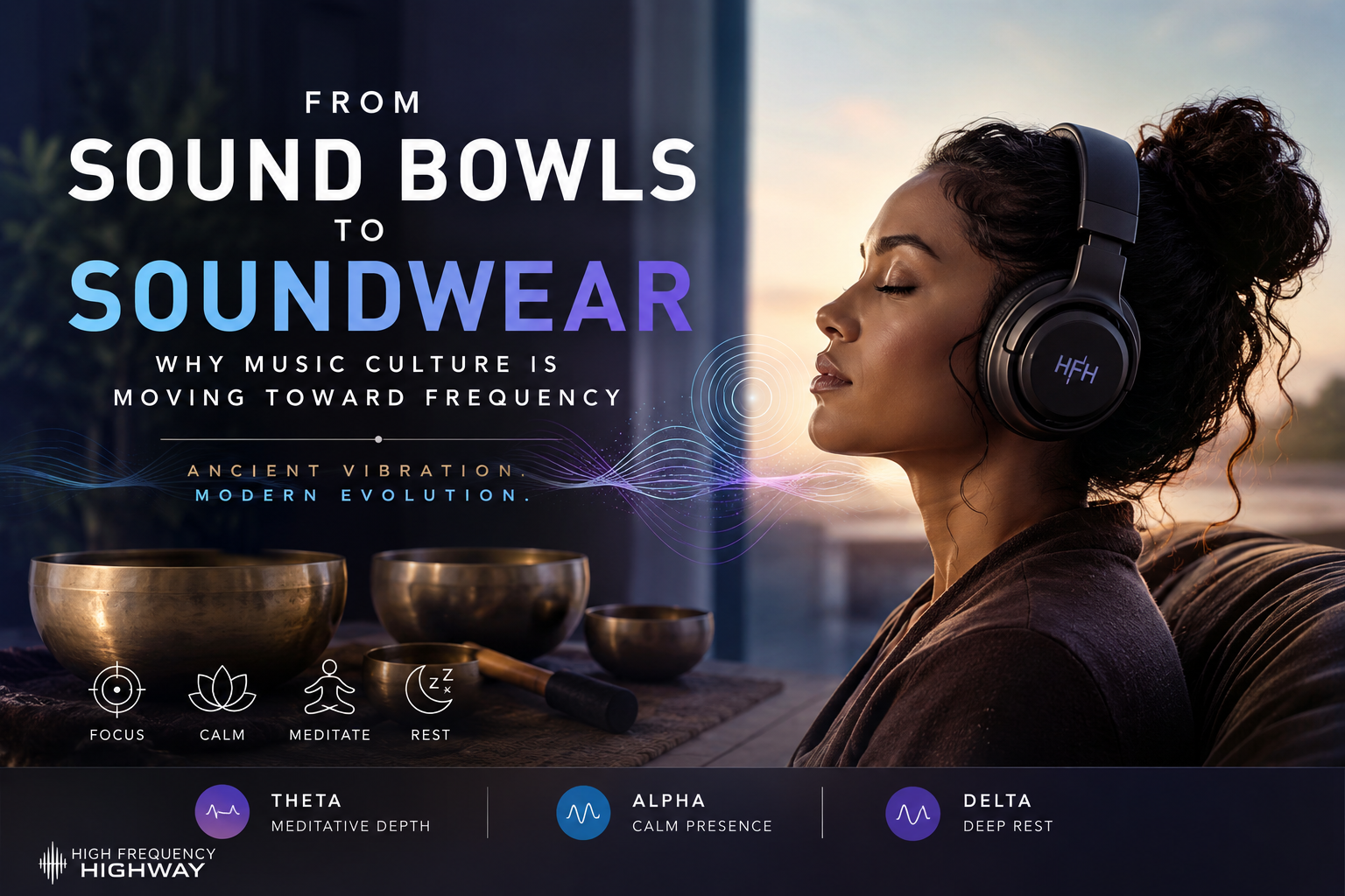 From Sound Bowls to Soundwear: Why Music Culture Is Moving Toward Frequency