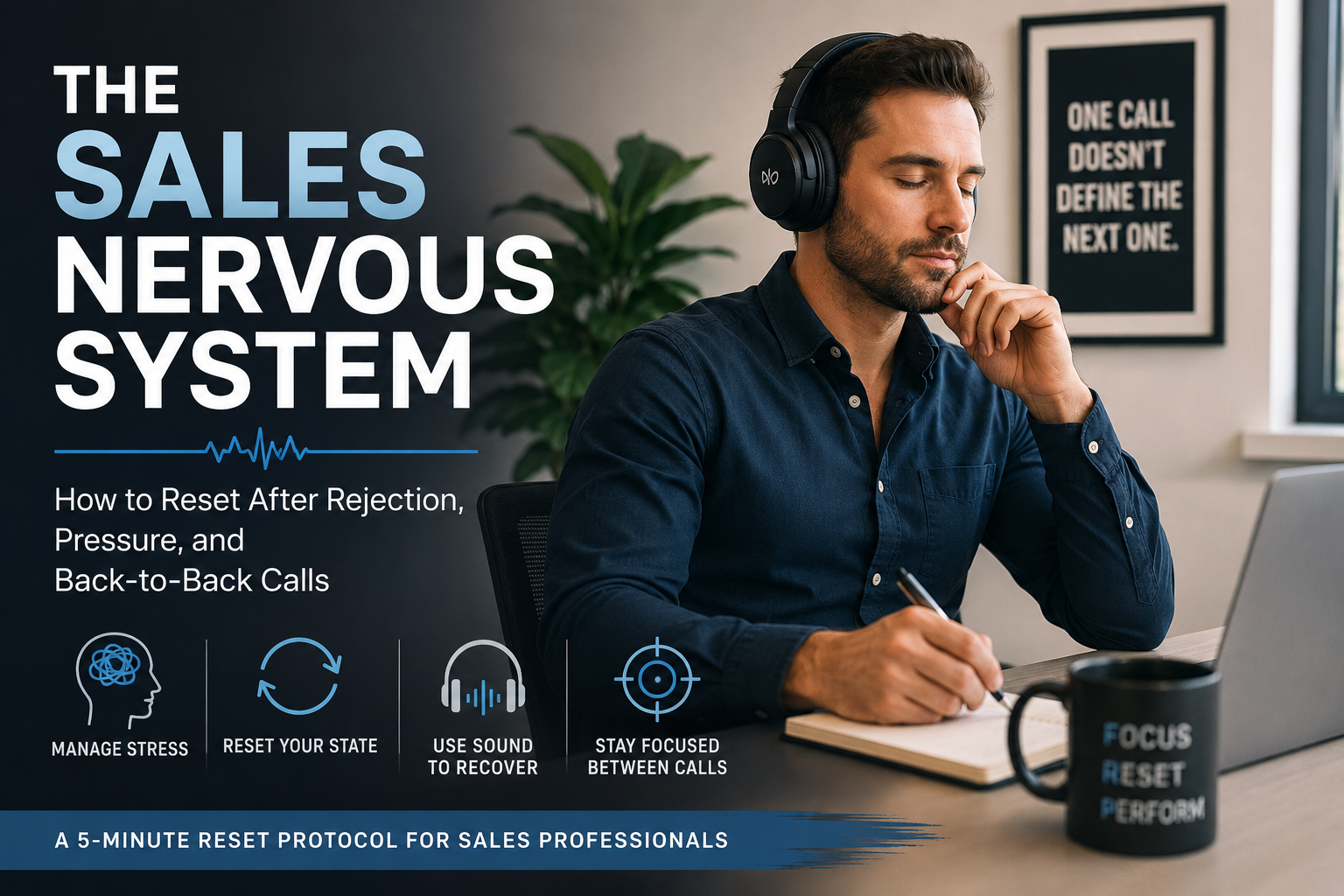 The Sales Nervous System: How to Reset After Rejection, Pressure, and Back-to-Back Calls