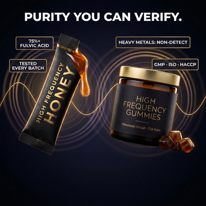 High Frequency Wellness Bundle: High Frequency Honey + Sacred Shilajit Multivitamins