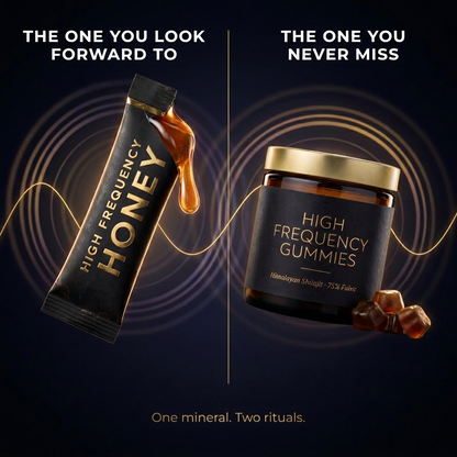 High Frequency Wellness Bundle: High Frequency Honey + Sacred Shilajit Multivitamins