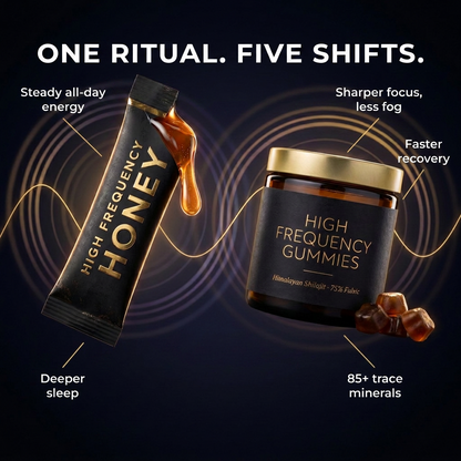 High Frequency Wellness Bundle: High Frequency Honey + Sacred Shilajit Multivitamins