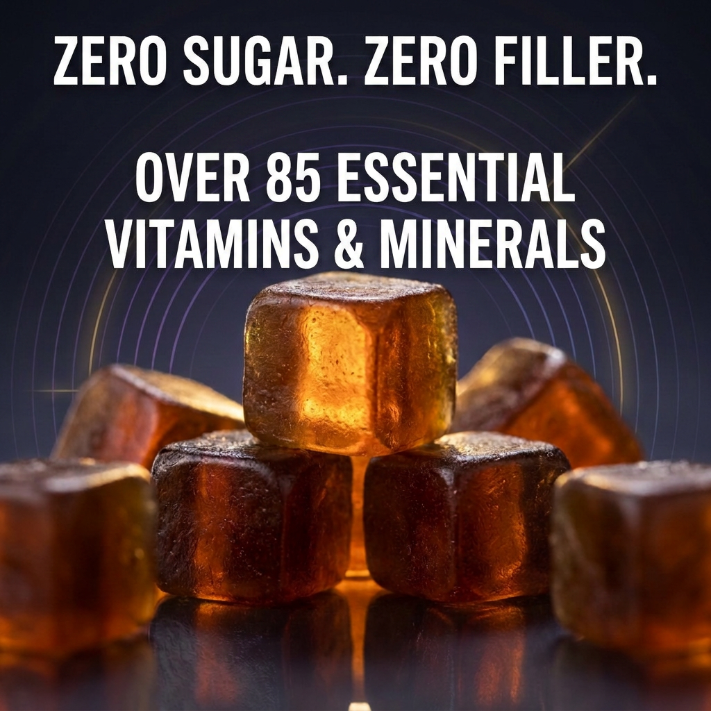 High Frequency Tamarind Multivitamin Gummies Infused with Sacred Shilajit
