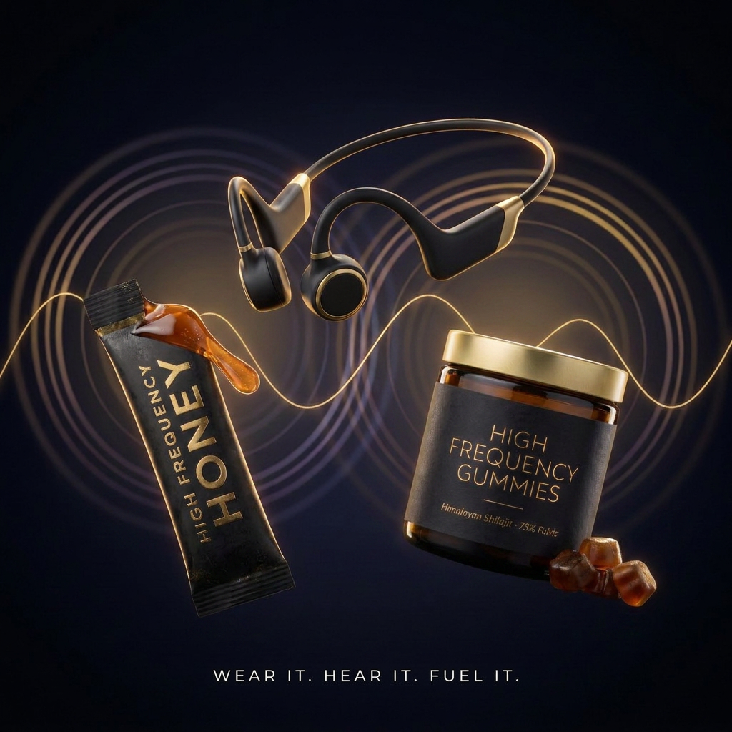 High Frequency Wellness Bundle: High Frequency Honey + Sacred Shilajit Multivitamins
